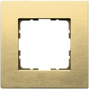 Jasmart Рамка 1-постовая, алюминий Champagne Gold G1001AG