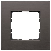 Jasmart Рамка 1-постовая, алюминий Brown G1001AZ
