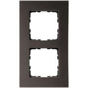 Jasmart Рамка 2-постовая, алюминий Brown G1002AZ