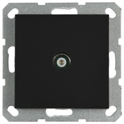 Jasmart G Черный матовый Розетка TV оконечная G6001PB