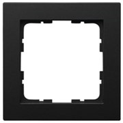 Jasmart G-Classic Черный матовый Рамка 1-ая G1001PB