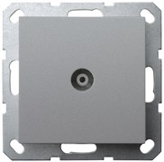 Jasmart G Алюминий Розетка TV проходная G6002S