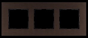 Jasmart Рамка 3-постовая, алюминий Brown G1003AZ