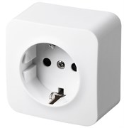 Jasmart FS Белый Розетка 1-ая со шт, накладного монтажа, 16AX 250V~ FS5501W