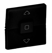 Legrand Valena Life Black лицевая панель для выключателя жалюзи и рольставней, антрацит. 756142