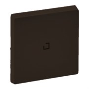 Legrand Valena Life Black лицевая панель для выключателя одноклавишного с подсветкой/индикацией, антрацит. 756102