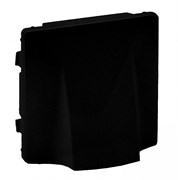 Legrand Valena Life Black лицевая панель для вывода кабеля, антрацит. 756732