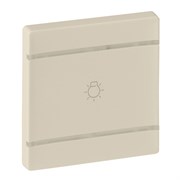 Legrand Valena Life слоновая кость MyHome накладка для механизма BUS/SCS.С символом Освещение.2 модуля 755231