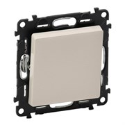 Legrand Valena Life слоновая кость выключатель кнопочный 1-клавишный, 6А 250В 752511