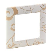 Legrand Valena Life ампир белый рамка 1-ая 754101