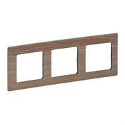 Legrand Valena Life светлое дерево рамка 3-ая 754183