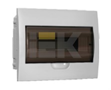 IEK KREPTA 3 Корпус пластиковый ЩРВ-П-12 IP41 белый скрыт.монтаж MKP12-V-12-40-10