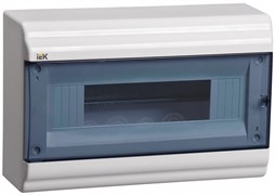 IEK PRIME Корпус пластиковый навесной ЩРН-П-12 белый IP41 MKP82-N-12-41-10