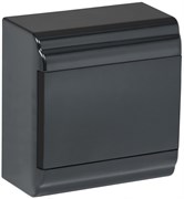 IEK PRIME Корпус пластиковый навесной ЩРН-П-6 черный IP41 MKP13-N-01-06-41-K02