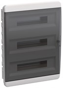 IEK TEKFOR Корпус пласт. ЩРВ-П-54 IP41 черн. прозр. дверь TF5-KP12-V-54-41-K01-K03