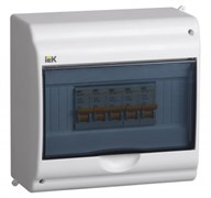 IEK KREPTA 3 Корпус пластиковый КМПн 2/9-1 IP31 белый откр.монтаж MKP42-N-09-31-01