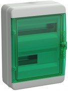 IEK TEKFOR Корпус пласт. КМПн-24 IP65 зелен. прозр. дверь TF5-KP72-N-24-65-K03-K06