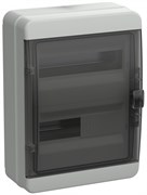 IEK TEKFOR Корпус пласт. КМПн-24 IP65 черн. прозр. дверь TF5-KP72-N-24-65-K03-K02