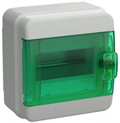IEK TEKFOR Корпус пласт. КМПн-6 IP65 зелен. прозр. дверь TF5-KP72-N-06-65-K03-K06