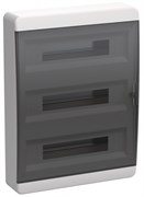 IEK TEKFOR Корпус пласт. ЩРН-П-54 IP41 черн. прозр. дверь TF5-KP12-N-54-41-K01-K03