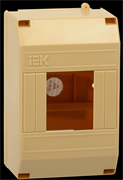 IEK KREPTA 3 Корпус пластиковый КМПн 1/4 IP20 сосна откр.монтаж MKP31-N-04-30-135-S