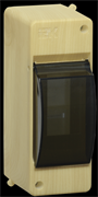 IEK KREPTA 3 Корпус пластиковый КМПн 2/2 IP30 сосна откр.монтаж MKP42-N-02-30-20-S