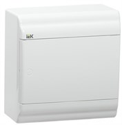 IEK PRIME Корпус пластиковый навесной ЩРН-П-6 белый/белая дверь IP41 MKP82-N-06-WD-41-20