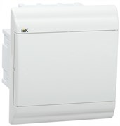 IEK PRIME Корпус пластиковый встраиваемый ЩРВ-П-6 белый/белая дверь IP41 MKP82-V-06-WD-41-20