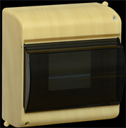 IEK KREPTA 3 Корпус пластиковый КМПн 2/6 IP30 сосна откр.монтаж MKP42-N-06-30-09-S