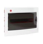 DKC Щиток встраив.с двер.18мод.,IP41,бел., с клем.блок.1х87518 и замком 81918