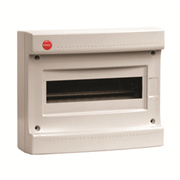 DKC Щиток настен. без дверцы 12 мод.,IP40, серый 83612