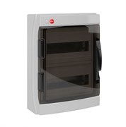 DKC Щиток настенный с дверцей 24 мод.,IP65, серый, с клеммным блоком 63А RB24W6TGD