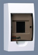 Dekraft Корпус пластиковый навесной 4 мод. IP41 ЩРН-П-4 31008DEK