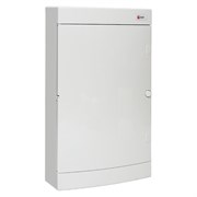 EKF Щит слаботочный навесной "Unix" белая дверь 3 габарит IP40 PROxima ux-3m-nw