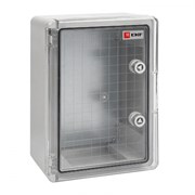 EKF PROxima Щит пластиковый с монтажной платой прозр. дверь 500х400х240 мм IP65 PBT65MP007