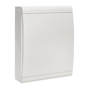 EKF PROxima Щит распределительный ЩРН-П-24 "SlimBox" белая дверца IP41 sb-n-24w