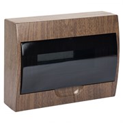 EKF PROxima Щит распределительный навесной ЩРН-П-12 темное дерево IP41 pb40-n-12-dark