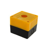 EKF PROxima Корпус КП101 пластиковый 1 кнопка желтый cpb-101-o
