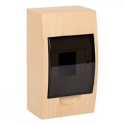 EKF PROxima Щит распределительный навесной ЩРН-П- 4 светлое дерево IP41 pb40-n-4-light