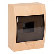 EKF PROxima Щит распределительный навесной ЩРН-П- 6 светлое дерево IP41 pb40-n-6-light