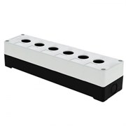 EKF PROxima Корпус КП106 пластиковый 6 кнопок белый cpb-106-w