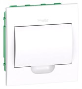 Systeme Electric EASY 9 Корпус встраиваемый с белой дверью 1ряд/8мод, IP40, IK07,63А, 2 клеммы EZ9E108P2FRU