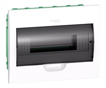 Systeme Electric EASY 9 Корпус встраиваемый с прозрачной дверью 1ряд/12мод, IP40, IK07, 63А, 2 клеммы EZ9E112S2FRU