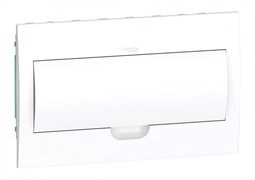 Systeme Electric EASY 9 Корпус встраиваемый с белой дверью 1ряд/18мод, IP40, IK07, 63А, 2 клеммы EZ9E118P2FRU