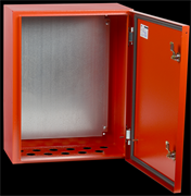 IEK Корпус металлический ЩМП-1-0 (395х310х220мм) У2 IP54 RAL 3020 IND-YKM40-01-54