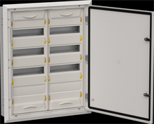 TITAN 5 Корпус мет. ЩРв-96 (2х48) 755х625х130 IP31 сер IEK TI5-50-V-2X048-31-7035