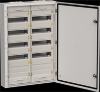 IEK Titan 5 корпус металлический ЩРн-120 (2х60) 835х570х140 IP54 серый TI5-50-N-2X060-54-7035