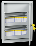 IEK TITAN 3 Корпус металлический ЩРв-24 (395х310х120мм) IP31 белый MKM14-V-24-31-TW