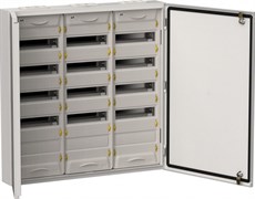 IEK Titan 5 корпус металлический ЩРн-180 (3х60) 835х830х140 IP54 серый TI5-50-N-3X060-54-7035