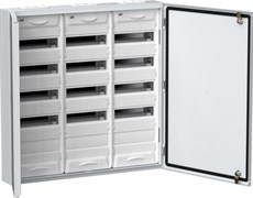 IEK Titan 5 корпус металлический ЩРн-180 (3х60) 835х830х140 IP54 белый TI5-50-N-3X060-54